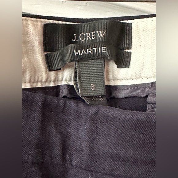 J.Crew Women’s Cropped Navy Slacks - Picture 2 of 3